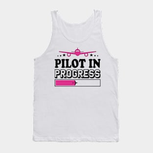 Pilot In Progress Tank Top